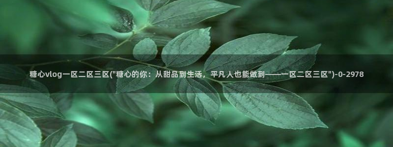 糖心vlog进入